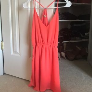 Orange/coral sundress